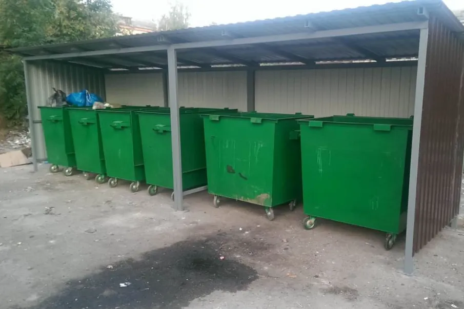 Обустройство контейнерных площадок на территории  Сосновского муниципального округа Нижегородской области