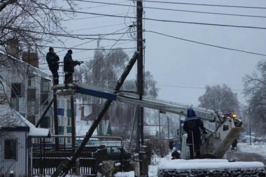 Непогода нарушила электроснабжение