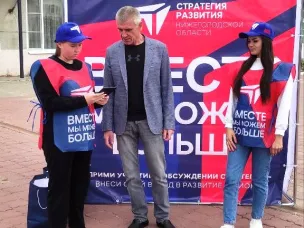 С 29 августа  в регионе начал работу опрос общественного мнения  по стратегии развития Нижегородской области