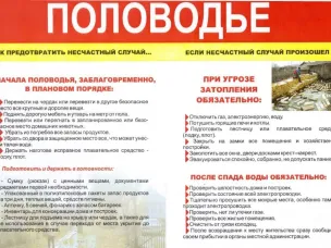 Внимание! Половодье!